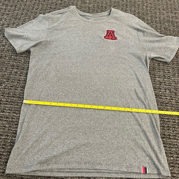 Men's Nike Charcoal Arizona Wildcats Marled Patch T-Shirt | Men’s Size L - Picture 10 of 11